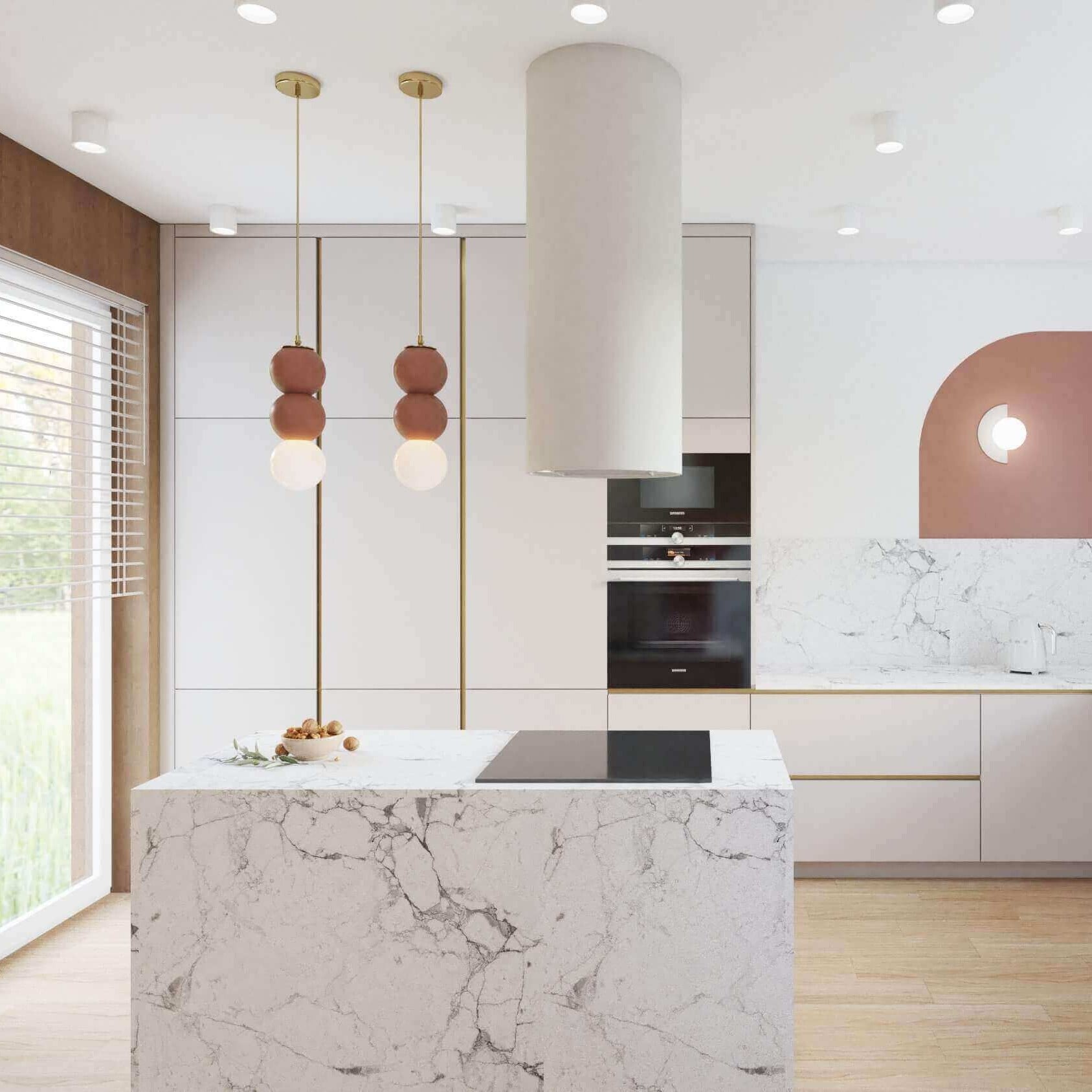 Klient 1: Nowoczesna kuchnia z wyspą